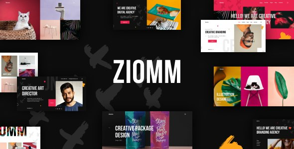 Ziomm - Creative Agency - Portfolio WordPress Theme