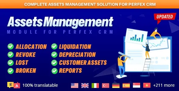Assets Management module for Perfex CRM