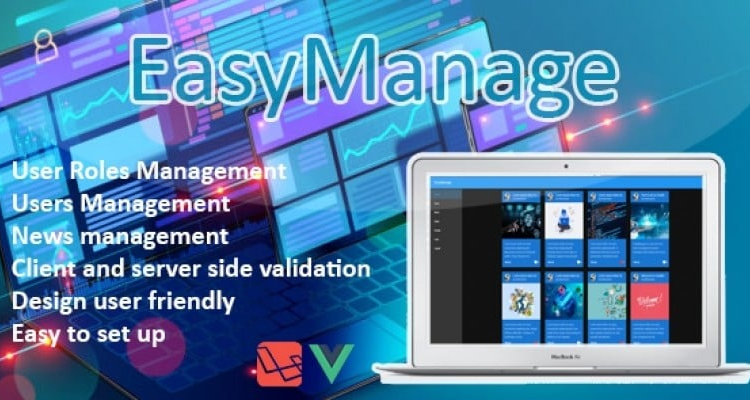 EasyManage - Laravel Starter Kit