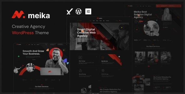 Meika Creative Agency WordPress Theme