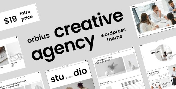Orbius – Creative Agency and Portfolio Theme - Orbius - Creative Agency and Portfolio Theme v1.0.4 by Themeforest Nulled Free Download