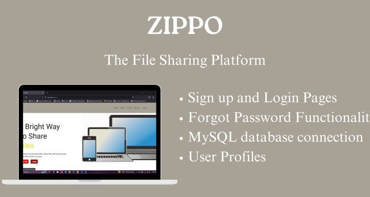 Zippo Fileshare Filesharing Platform