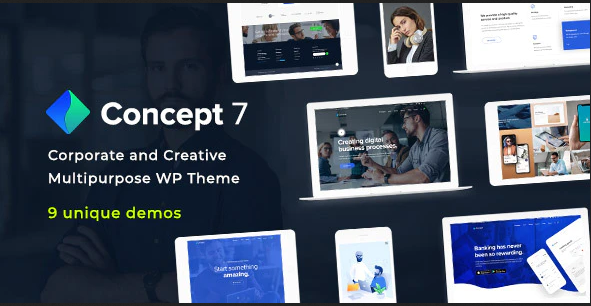 Concept Seven-Responsive Multipurpose WordPress Theme