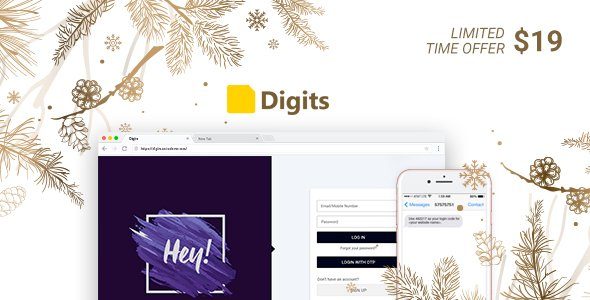 Digits - WordPress Mobile Number Signup and Login