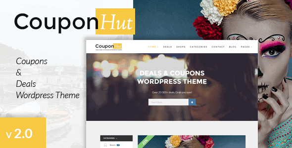 Couponhut Coupons Deals Wordpress Theme