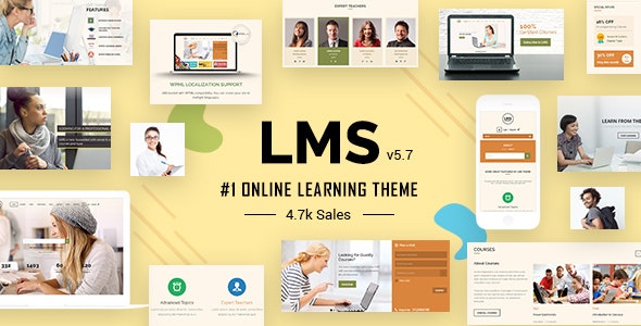LMS - Learning Management System Education LMS WordPress Theme
