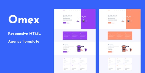 Omex - Responsive HTML Agency Template